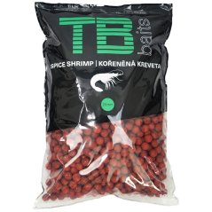 TB Baits Boilie Spice Shrimp - Kořeněná kreveta 10 kg 20 mm