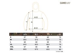 Bunda Delphin CamoWAY velikost XL