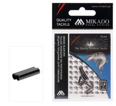 Mikado TRUBIČKY - MOSAZNÉ DVOJITÉ 0.7x1.5x6mm - 12 ks