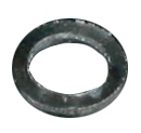 KROUŽKY - 3.1mm - ČERNÝ MATNÝ - 25 ks