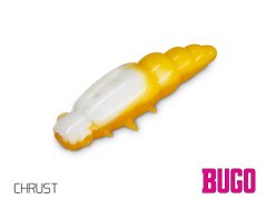 Umělá larva Delphin BUGO Cheese / 15ks 4cm / CHRUST