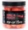 Boilies Plovoucí boilies Shimano Plovoucí Boilie Isolate Pop-Up Krill Peach Fluoro Orange - 15 mm 80 g