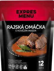 Rajská omáčka s hovězím masem 2 porce (600 g)