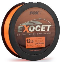 Fox Vlasec Exocet Fluoro Orange Mono 1000 m 0,28mm