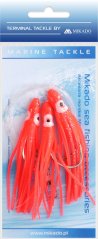 MOŘSKÝ NÁVAZEC - OCTOPUS RIG 10cm - HÁČEK: 3x7/0 - ČERVENÝ