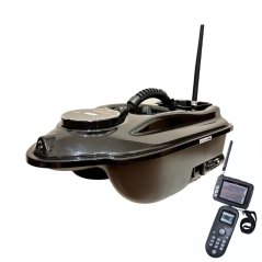 Boatman Zavážecí lodička ACTOR PRO s GPS, ECHOLOTEM a výklopníkem 10Ah baterie- CARBON