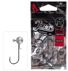 JIGOVÉ HLAVIČKY Mikado - JAWS CLASSIC - 7g-3/0 BN - 3 ks