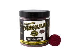 Boilies Měkule - 140 g/25 mm/Přírodní játra