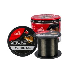 CARP EXPERT VLASEC SMOKE TMAVĚ ŠEDÁ 1000M 0,30mm