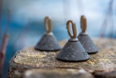 Fox Zadní Olovo Edges Downrigger Back Weights 3 ks 43g