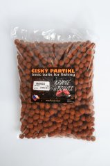 Krmné boilies 5 kg -MANGO-CHILLI  24mm ČESKÝ PARTIKL