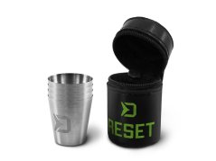 Set nerezových pohárků Delphin RESET 4v1 XL
