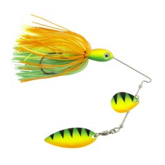 WIZARD SPINNER BAIT 14g zeleno žluto oranžová