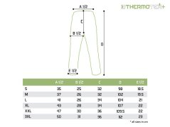 Delphin Outdoorové Kalhoty ThermoTEX Plus+ VELIKOST XL