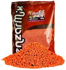 Benzar Mix Pelety Fluo Turbo Pellet 800 g 1,5 mm JAHODA OLIHEŇ