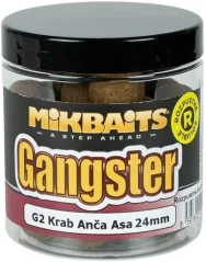 Boilies Mikbaits Gangster G2 Krab Ančovička Asa Rozpustné 250ml 20mm