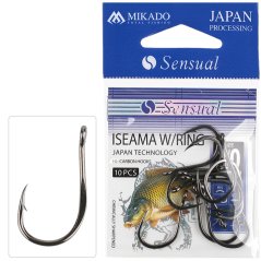 MIKADO HÁČEK - SENSUAL - ISEAMA W/RING VEL.4 BN - 10 ks