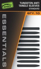 Fox Převleky Edges Essentials Tungsten Anti Tangle Sleeve 10 ks standard