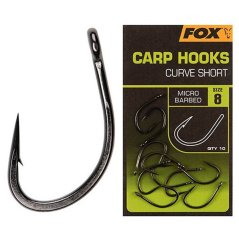 Fox Háčky Curve Shank Short 10 ks size 2
