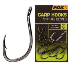Fox Háčky Stiff Rig Beaked 10 ks size 8