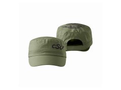 Čepice kšiltová CSV - ARMY/khaki/černé logo/typ 6
