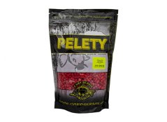 Pelety RS - 800 g/ Jahoda/červená