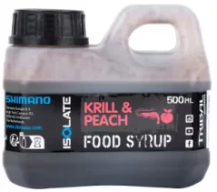 Atraktor Shimano Bait Isolate Food Syrup Krill Peach 500ml