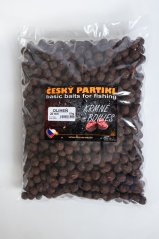 Krmné boilies 5 kg OLIHEŇ-BRUSINKA  20mm ČESKÝ PARTIKL