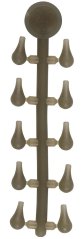 Fox Zarážky Edges Naturals Powergrip Hook Beads 20 ks