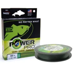 Pletená Šňůra PowerPro Braided Line Green Moss 135m 0,13-8kg
