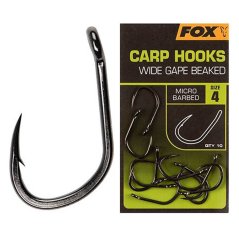 Fox Háčky Wide Gape Beaked 10 ks size 6