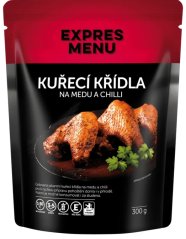 Kuřecí křídla na medu a chilli 3 porce (300 g)