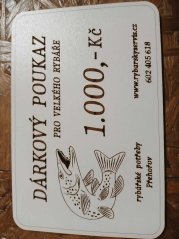 Dárkový poukaz 1000kč