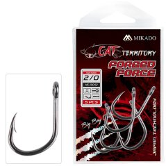 Mikado HÁČEK - CAT TERRITORY - FORGED FORCE VEL. 2/0 BN - 5 ks