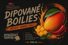 Dipované boilies  RS mango-chilli 20mm