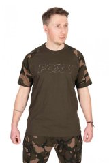 Fox Triko Khaki Head Logo T-Shirt XL