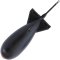 SPOMB - Zakrmovací raketa Midi Black Spomb