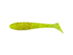 Gumová Nástraha Keitech Swing Impact Fat 4,3" 11cm Chartreuse Red Flake PAL01S (6ks)