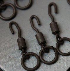 OBRATLÍK GARDNER COVERT QC FLEXI RING SWIVELS 10KS, VEL.12