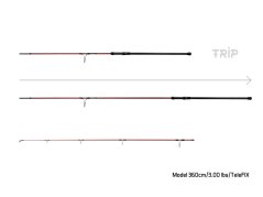 Prut Delphin ETNA E3 TRIP 13ft 3,5lbs