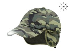 Delphin Zimní LED kšiltovka OutLINE Camo - UNI