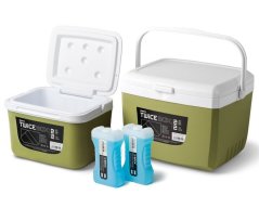 Delphin Set Chladících Boxů TwiceBOX 2v1 - 5l+3l 2x400ml