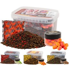 Benzar Mix Summer Pellet Box 400 g + Twister Nástraha + Aroma Sáček CHILLI KLOBÁSA