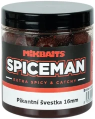 Boilie v Dipu Mikbaits Spiceman 250ml Pikantní Švestka 20mm
