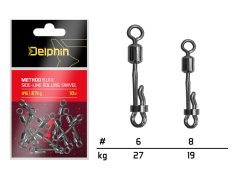 Rychloobratlík s pojistkou Delphin Method QuiX / 10 ks velikost 6