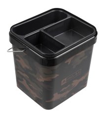 BUCKET - ENCLAVE CAMO - ČTVERCOVÝ KBELÍK 10 l s vložkou