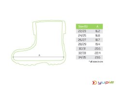Delphin Dětské Holínky s Vložkou Yupie 34-35