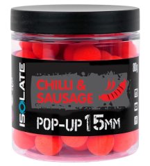 Shimano Plovoucí Boilie Isolate Pop-Up Chilli Sausage Fluo Red 16mm
