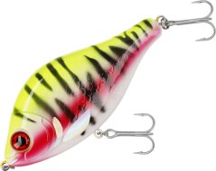 WOBLER - MFT JERK - 7cm / LEMON TIGER POTÁPIVÝ
