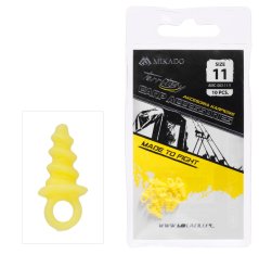 VRUT - NA BOILLIES PLAST - 11mm - ŽLUTÝ - 10 ks